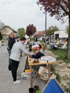Notre brocante solidaire du 1er mai 2022.